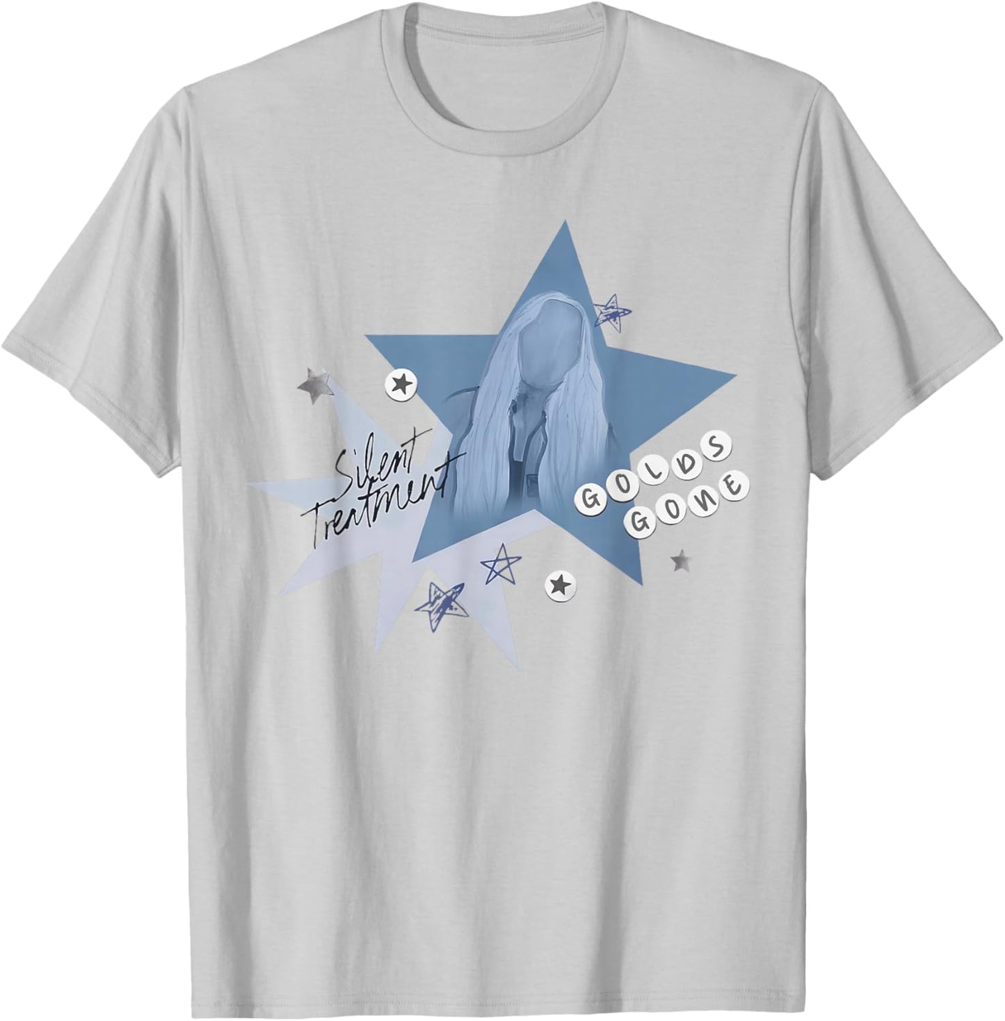 Retro Silent Treatment Golds Gone 2026 Music Lovers T-Shirt - T-Shirt | Ash