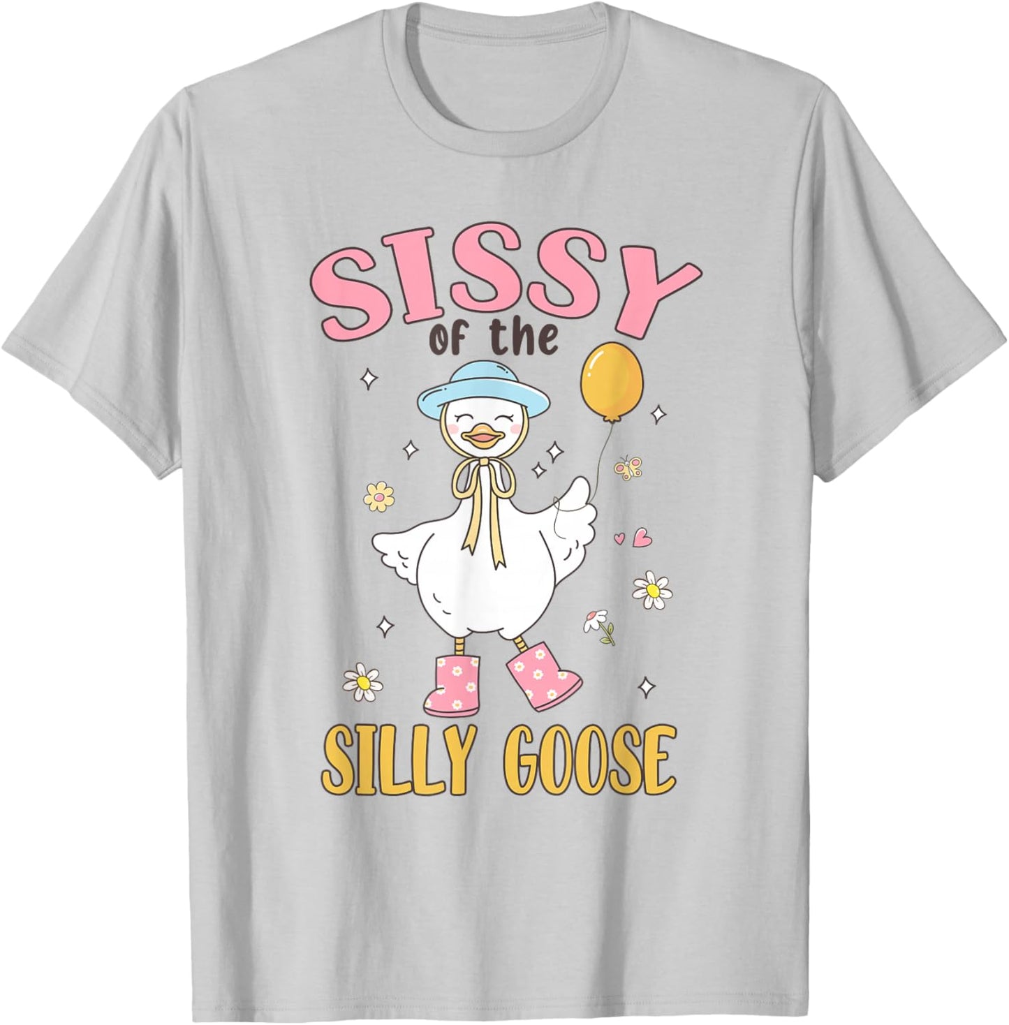 Sissy of The Silly Goose First Birthday Family Matching T-Shirt - T-Shirt | Ash