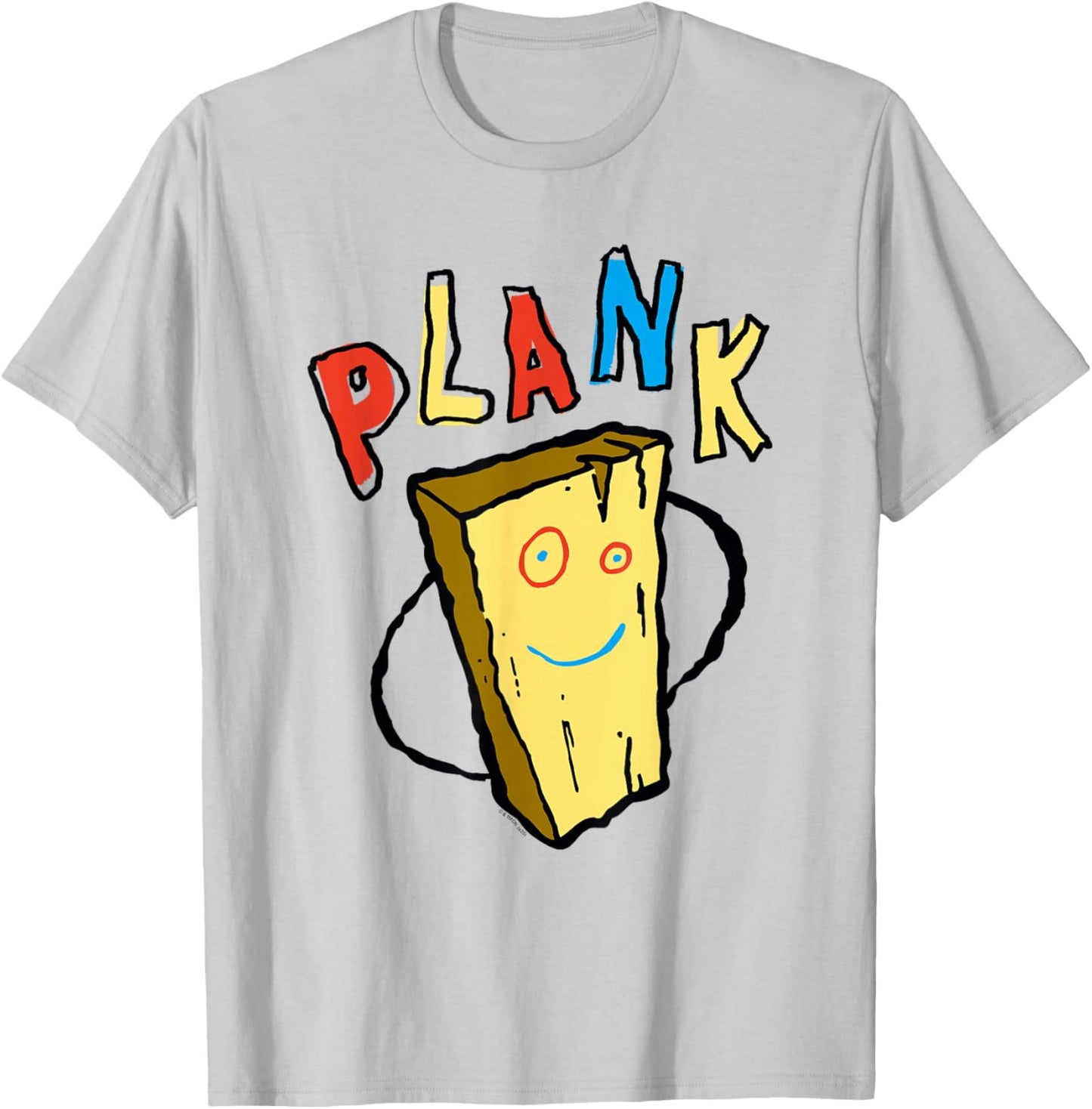 Ed, EDD N Eddy Hand Drawn Plank Illustration Retro Cartoon T-Shirt - T-Shirt | Ash