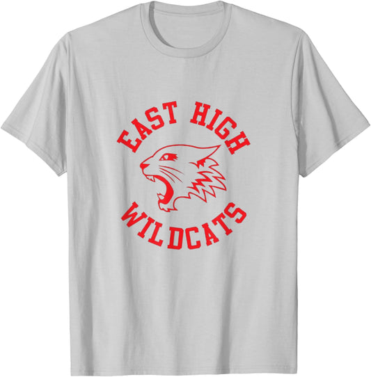 East High Wild Cats T-Shirt - T-Shirt | Ash