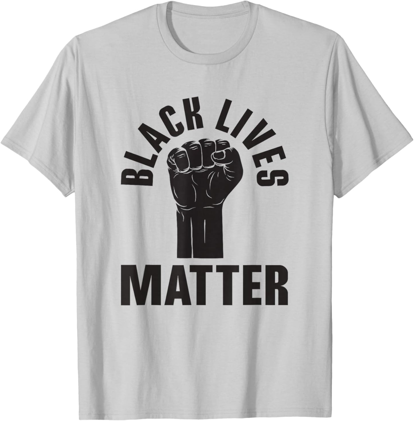 Black Lives Matter Equality Black History Month T-Shirt - T-Shirt | Ash