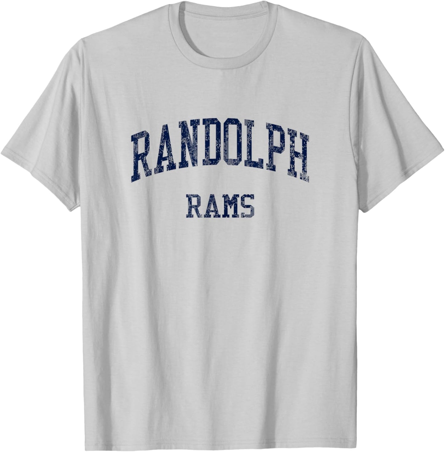 Randolph High School HS Randolph NJ Vintage Sports T-Shirt - T-Shirt | Ash