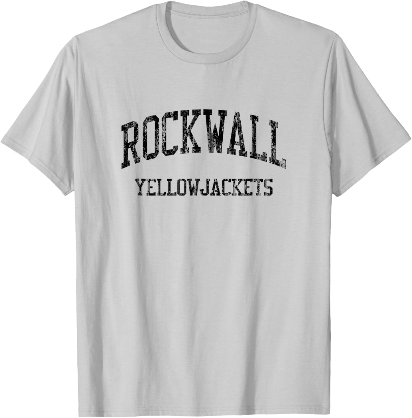Rockwall High School HS Rockwall TX Vintage Sports T-Shirt - T-Shirt | Ash