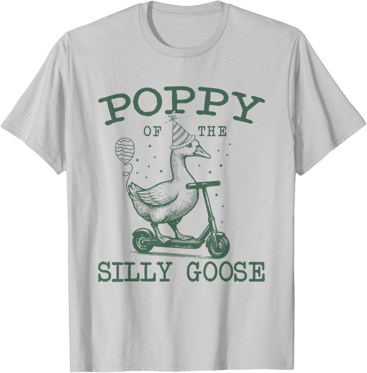 Poppy of The Silly Goose First Birthday Family Matching T-Shirt - T-Shirt | Ash