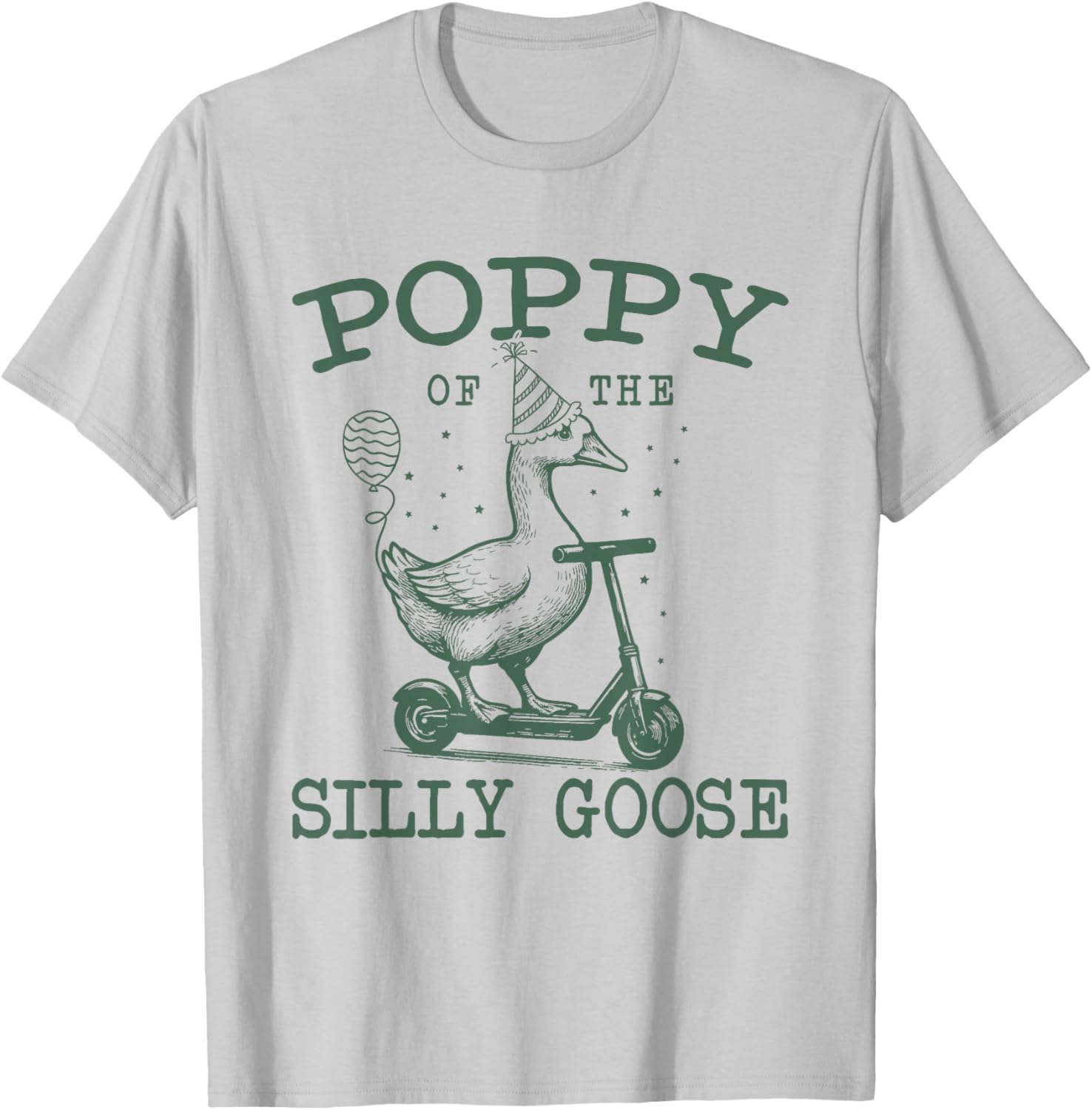 Poppy of The Silly Goose First Birthday Family Matching T-Shirt - T-Shirt | Ash