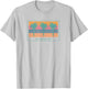 Biarritz France Surf Retro Graphic T-Shirt - T-Shirt | Ash