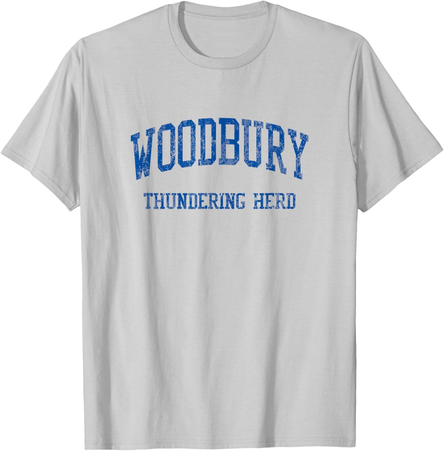 Woodbury High School HS Woodbury NJ Vintage Sports T-Shirt - T-Shirt | Ash
