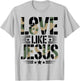 Toddler Love Like Jesus Camo Christian Camouflage Religious T-Shirt - T-Shirt | Ash
