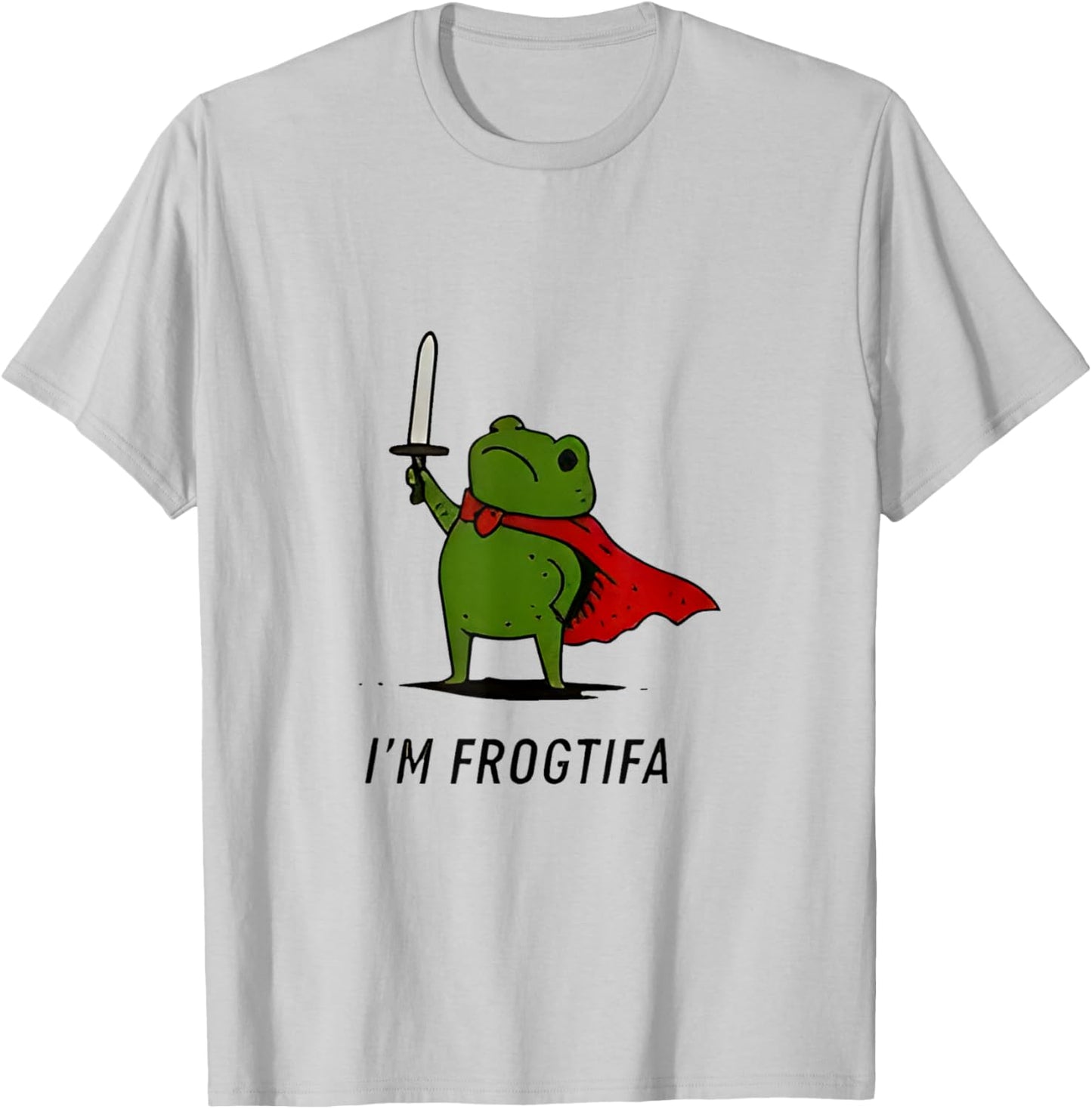 Portland Freedom Frog I'm Frogtifa T-Shirt - T-Shirt | Ash