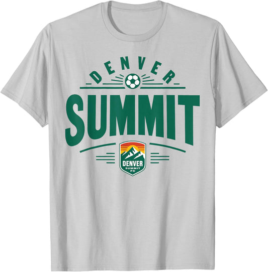 NWSL - Denver Summit - Deco Modern T-Shirt - T-Shirt | Ash