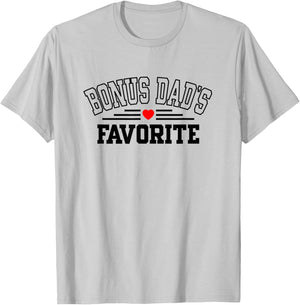 Bonus Dad's Favorite T-Shirt - T-Shirt | Ash