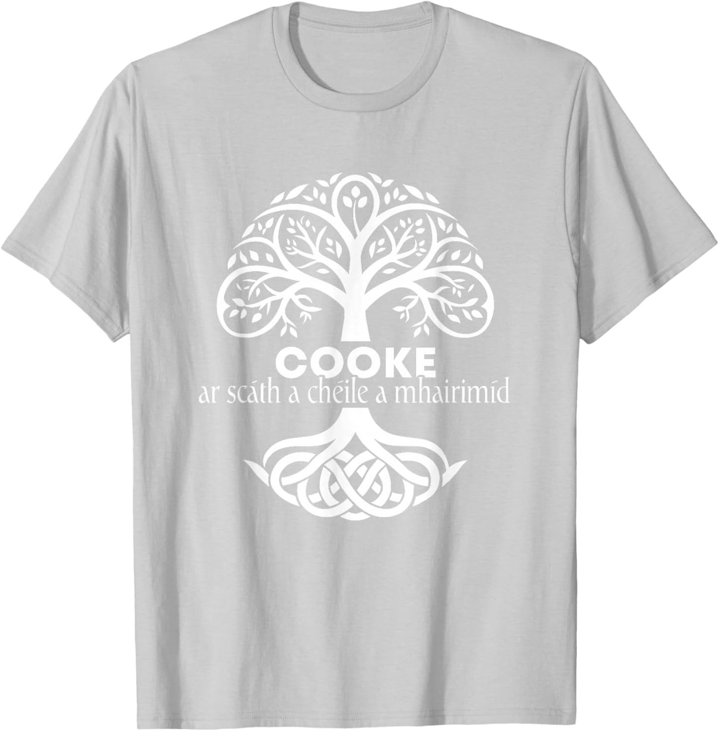 Cooke Irish Family Name Celtic Irish Roots T-Shirt - T-Shirt | Ash