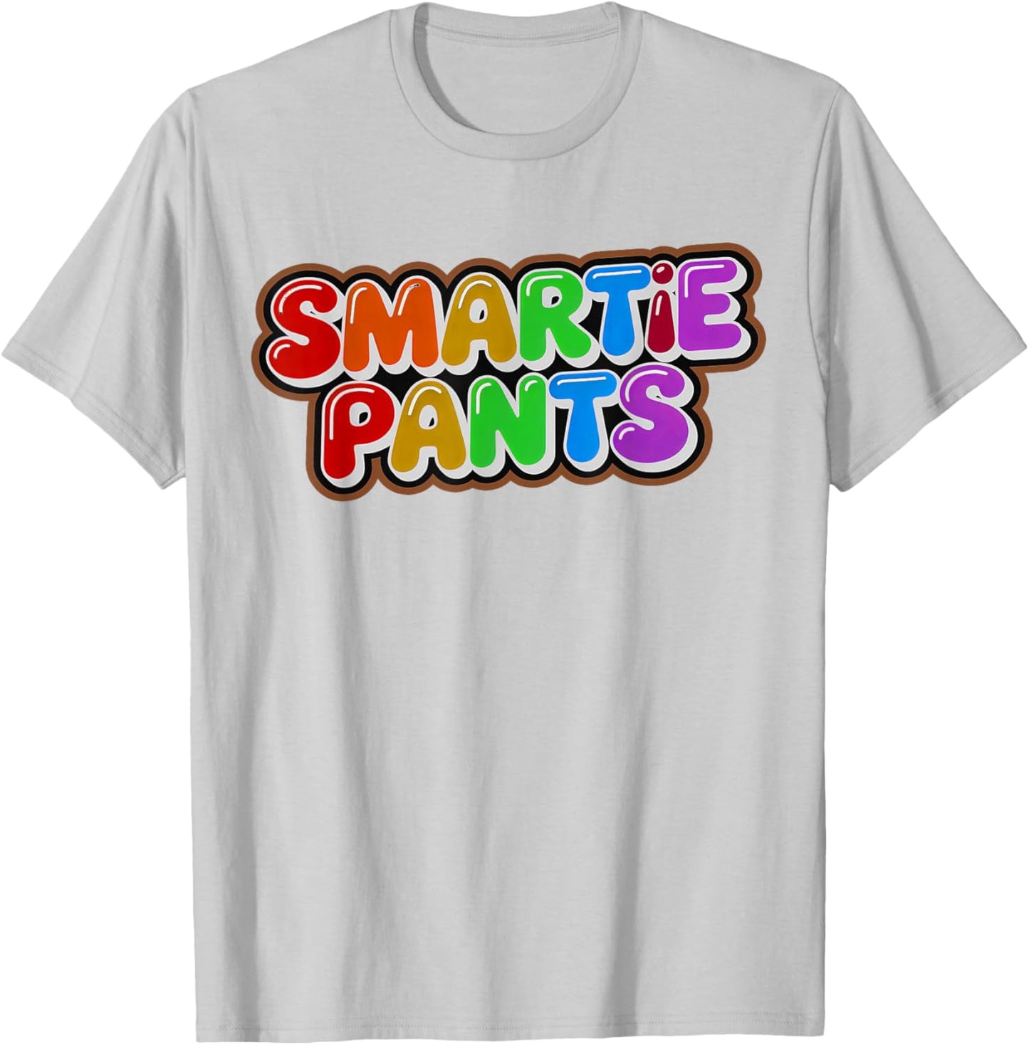Funny Smartie Pants Smart Cookie University Kids Educational T-Shirt - T-Shirt | Ash