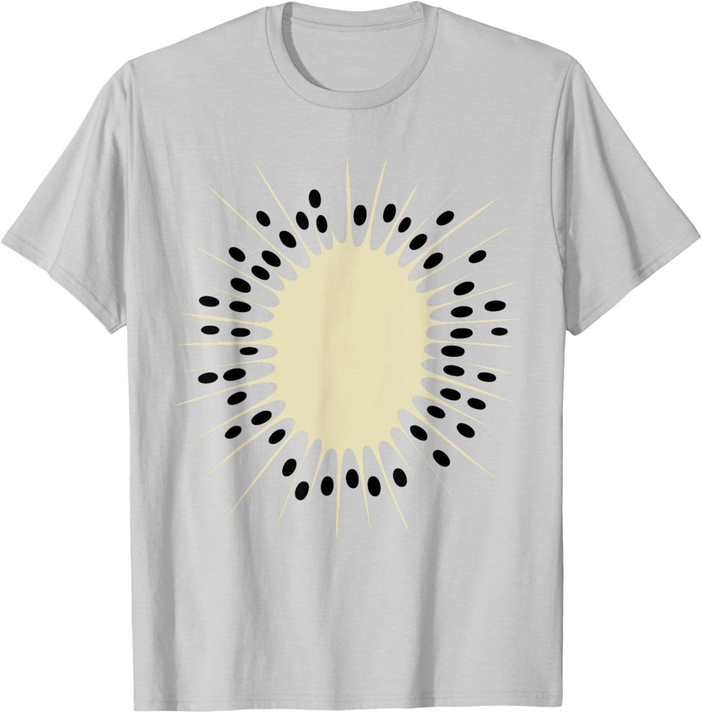Kiwi Shirt Adult Men Women Kids Fruit Green Kiwi Costume T-Shirt - T-Shirt | Ash