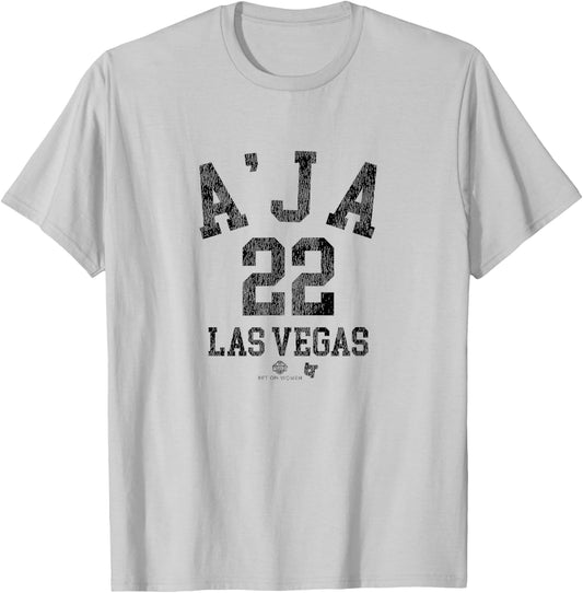 A'ja Wilson - Superstar - Las Vegas Basketball T-Shirt - T-Shirt | Ash
