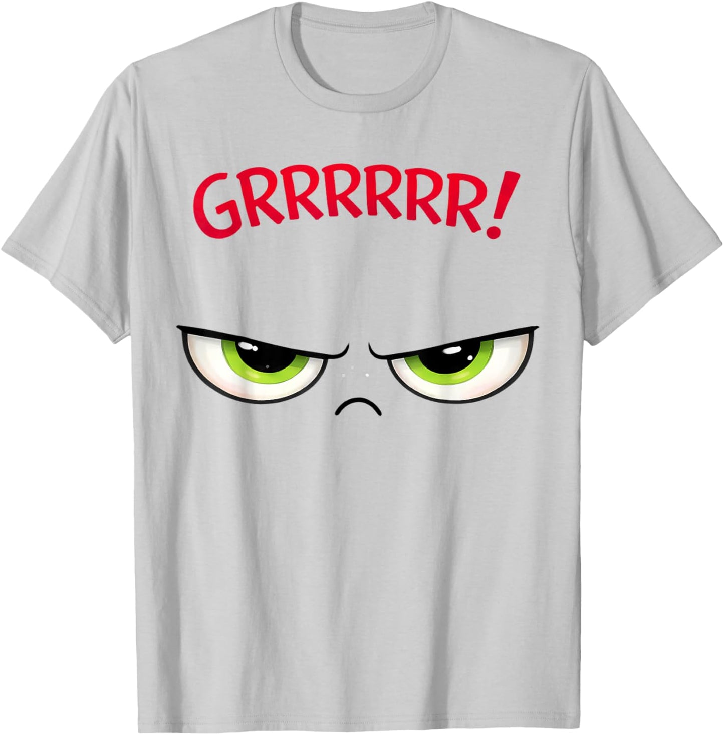 The Green Sour Grape Grrrrrrr Kids Costume T-Shirt - T-Shirt | Ash