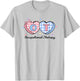 OT Valentine's Day Occupational Therapy Pink Coquette Bow T-Shirt - T-Shirt | Ash