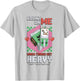 Minecraft Llama Count On Me Valentines T-Shirt - T-Shirt | Ash