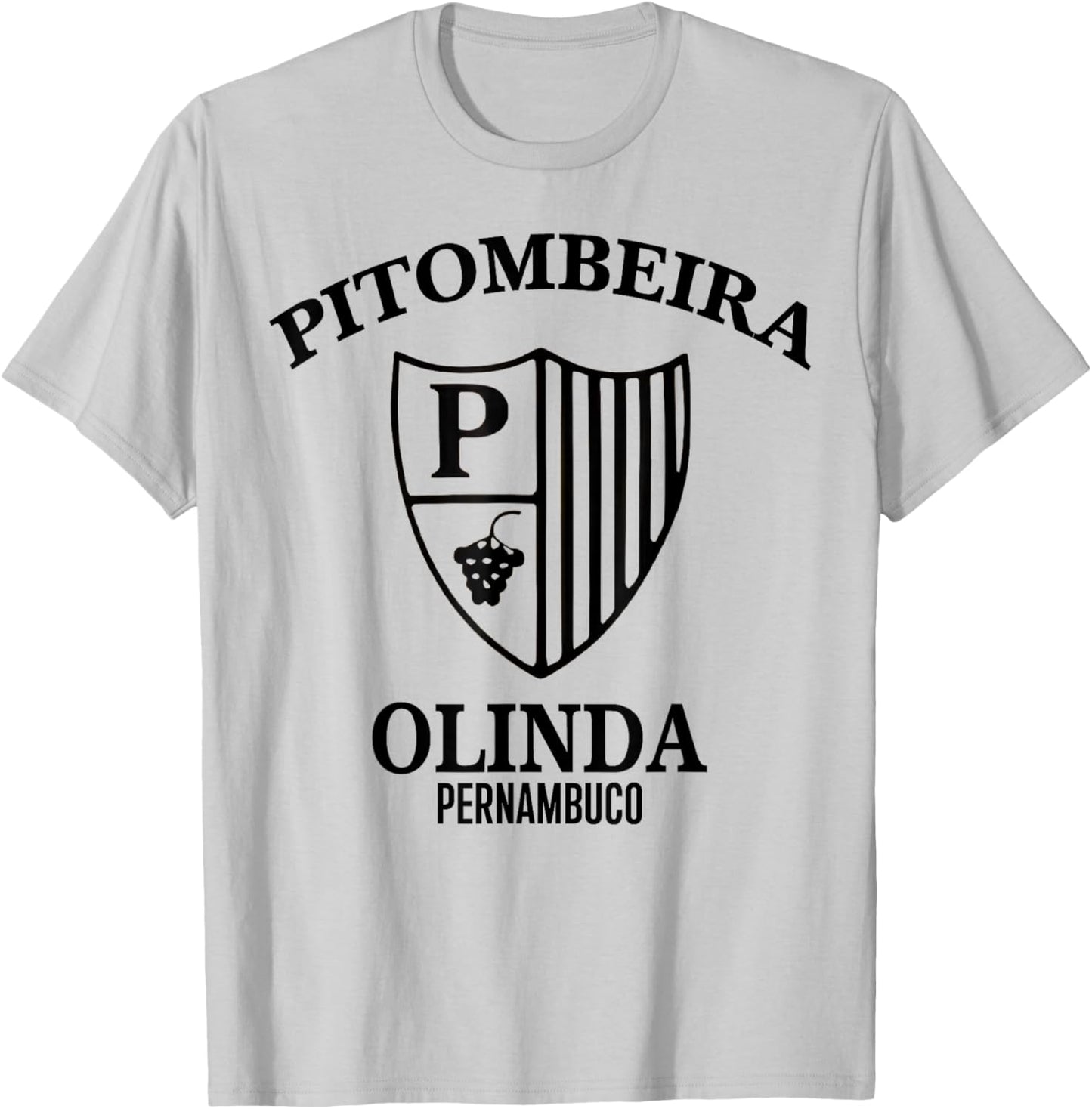 Pitombeira Olinda Pernambuco T-Shirt - T-Shirt | Ash