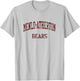 Menlo-Atherton High School HS Atherton CA Vintage Sports T-Shirt - T-Shirt | Ash