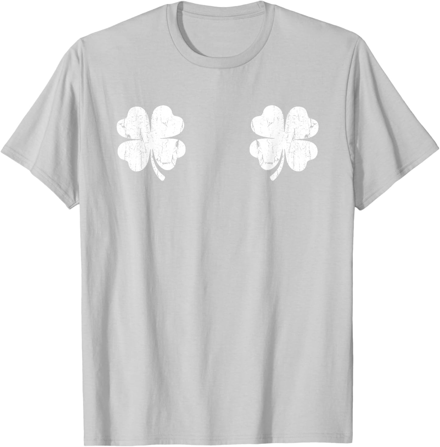 Shamrock Inspector Funny St Patricks Day Couple T-Shirt - T-Shirt | Ash