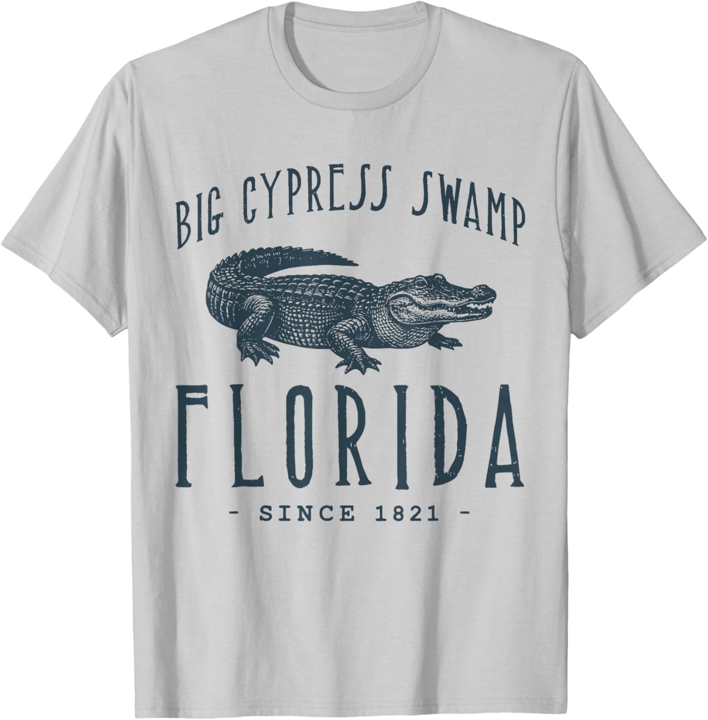 Big Cypress Swamp, Florida T-Shirt - T-Shirt | Ash
