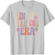 Fun Colorful Retro 70s Flowers in My Mahjong Era T-Shirt - T-Shirt | Ash