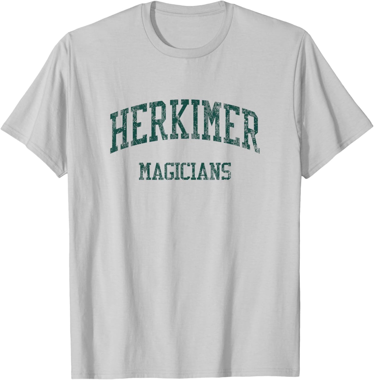 Herkimer High School HS Herkimer NY Vintage Sports T-Shirt - T-Shirt | Ash