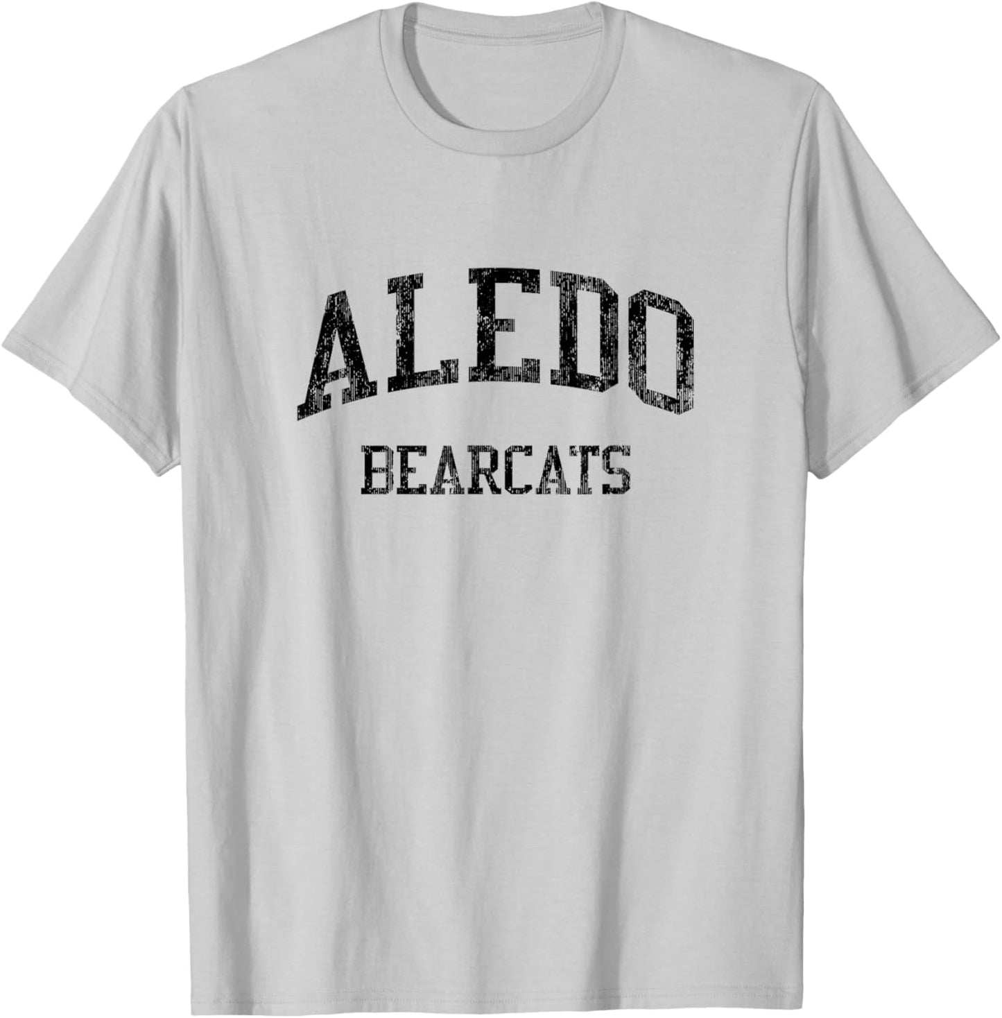 Aledo High School HS Aledo TX Vintage Sports T-Shirt - T-Shirt | Ash