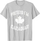Pretend I'm Canadian Canada Day Canadian Halloween Costume T-Shirt - T-Shirt | Ash