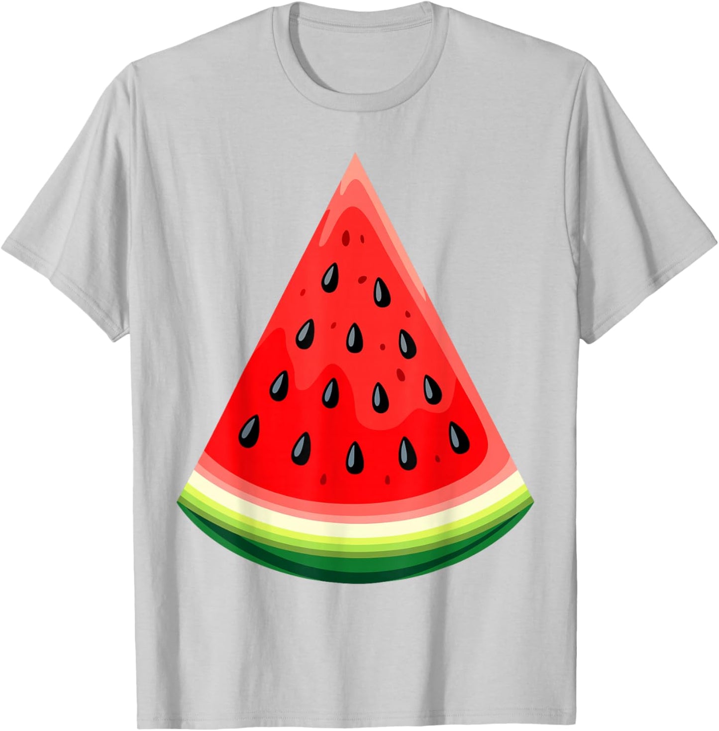 Watermelon Shirt Adult Kids Men Women Watermelon Costume T-Shirt - T-Shirt | Ash
