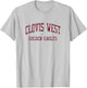 Clovis West High School HS Fresno CA Vintage Sports T-Shirt - T-Shirt | Ash