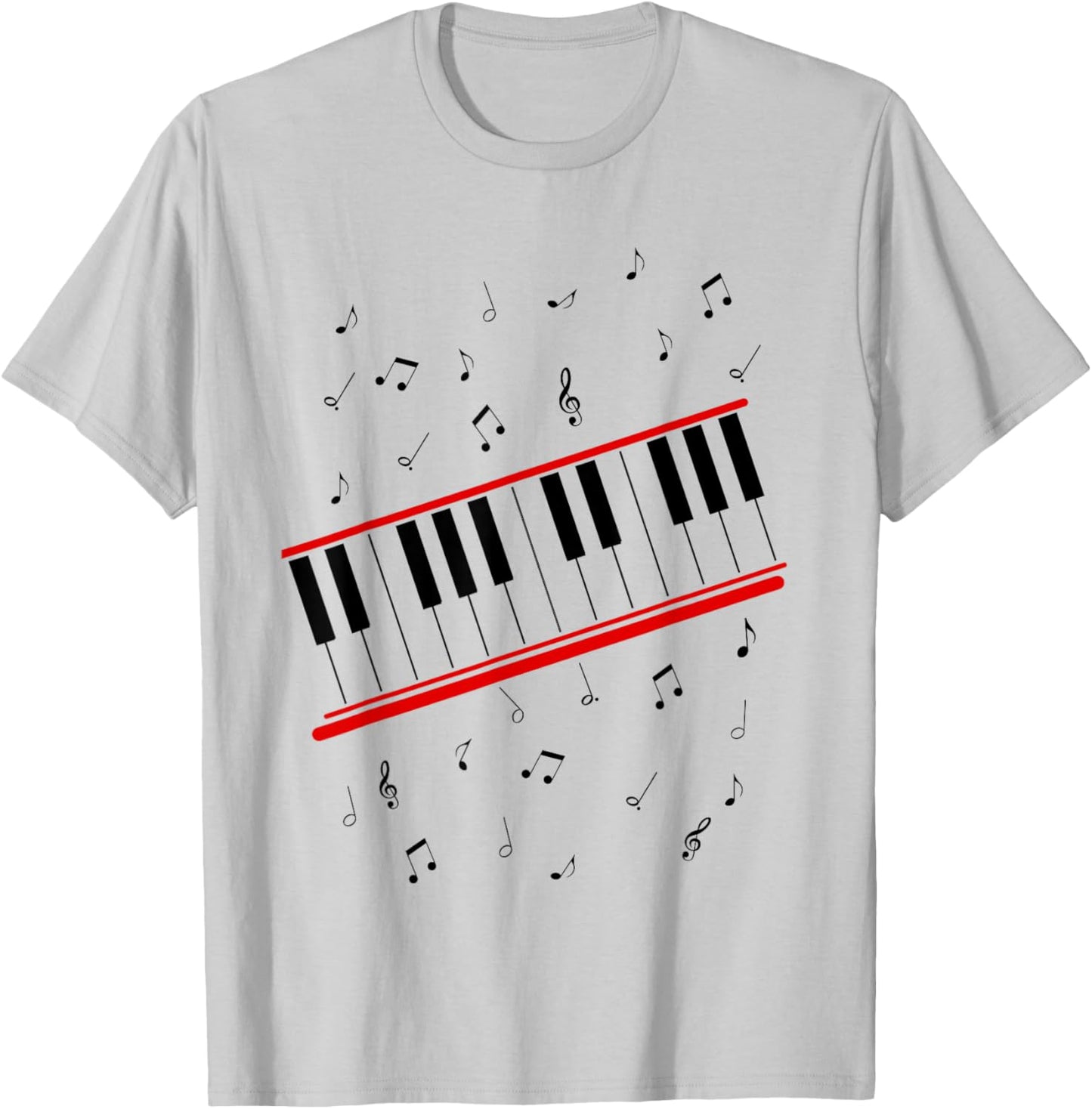 Piano Beat it Music Cosplay T-Shirt - T-Shirt | Ash