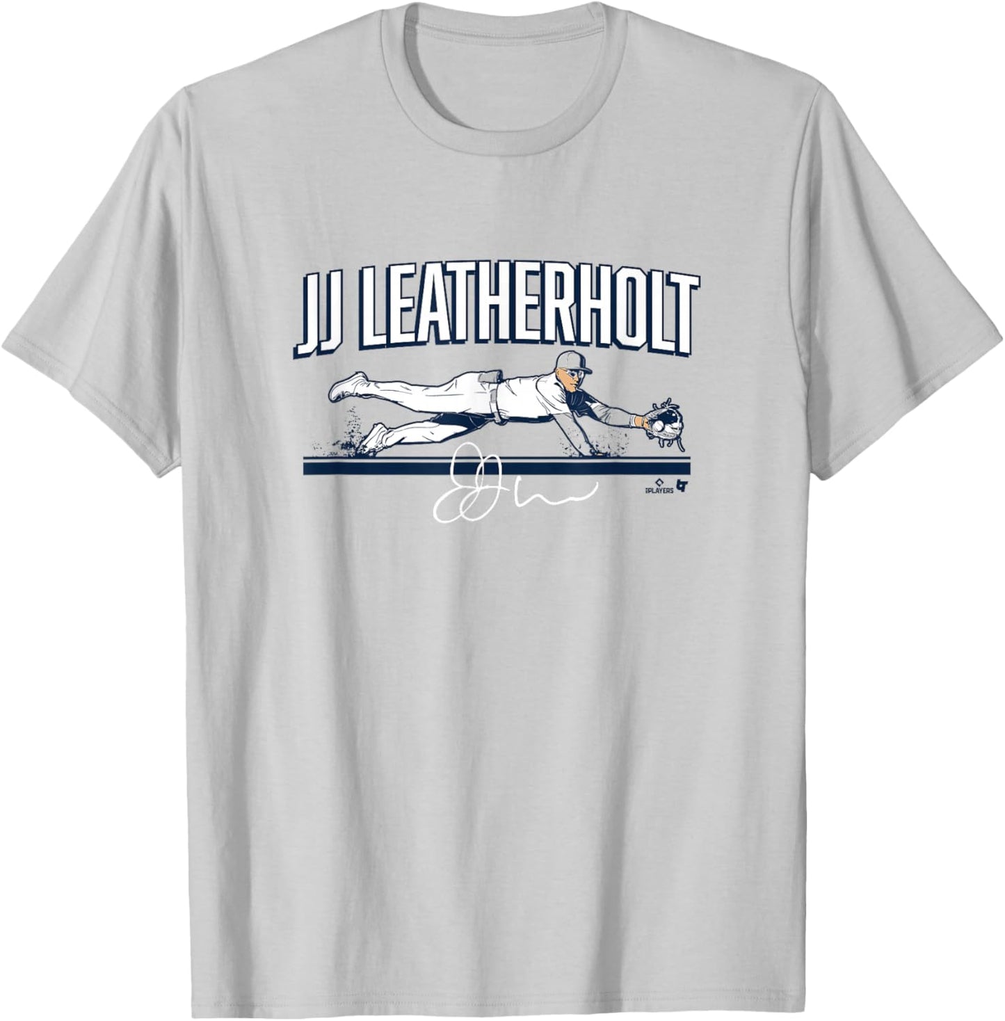 JJ Wetherholt - Leatherholt - St. Louis Baseball T-Shirt - T-Shirt | Ash