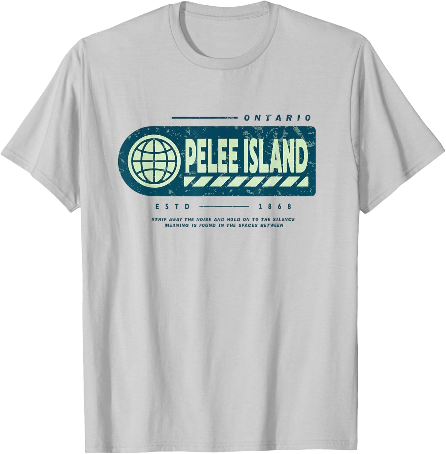 Pelee Island Ontario - Point Pelee Canada Travel Stamp T-Shirt - T-Shirt | Ash