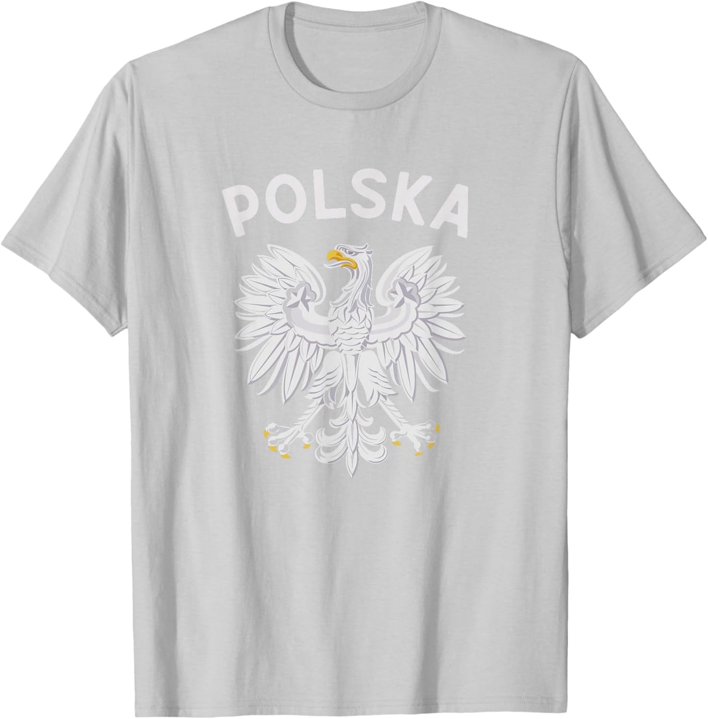 Poland Flag Polish Gifts Polska Vacation Krakow Warsaw T-Shirt - T-Shirt | Ash