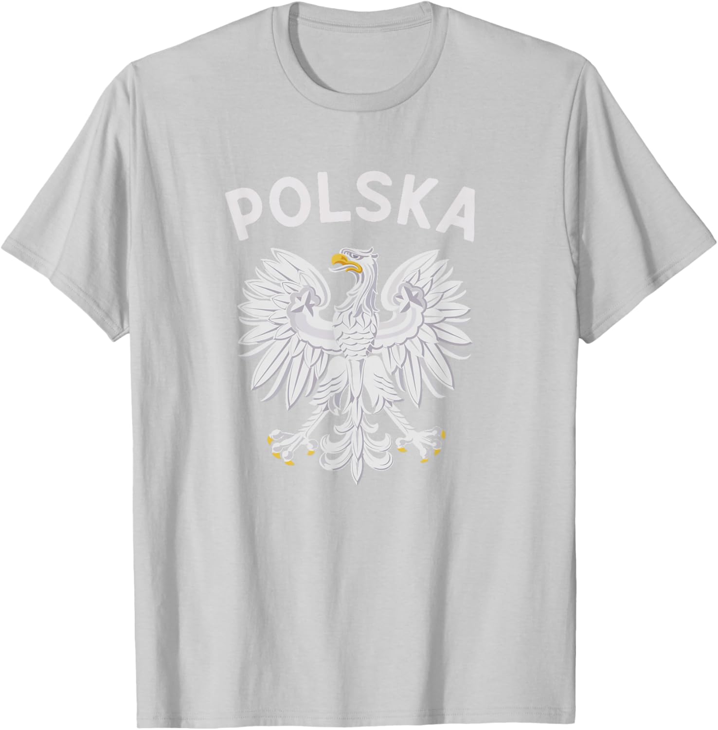 Poland Flag Polish Gifts Polska Vacation Krakow Warsaw T-Shirt - T-Shirt | Ash