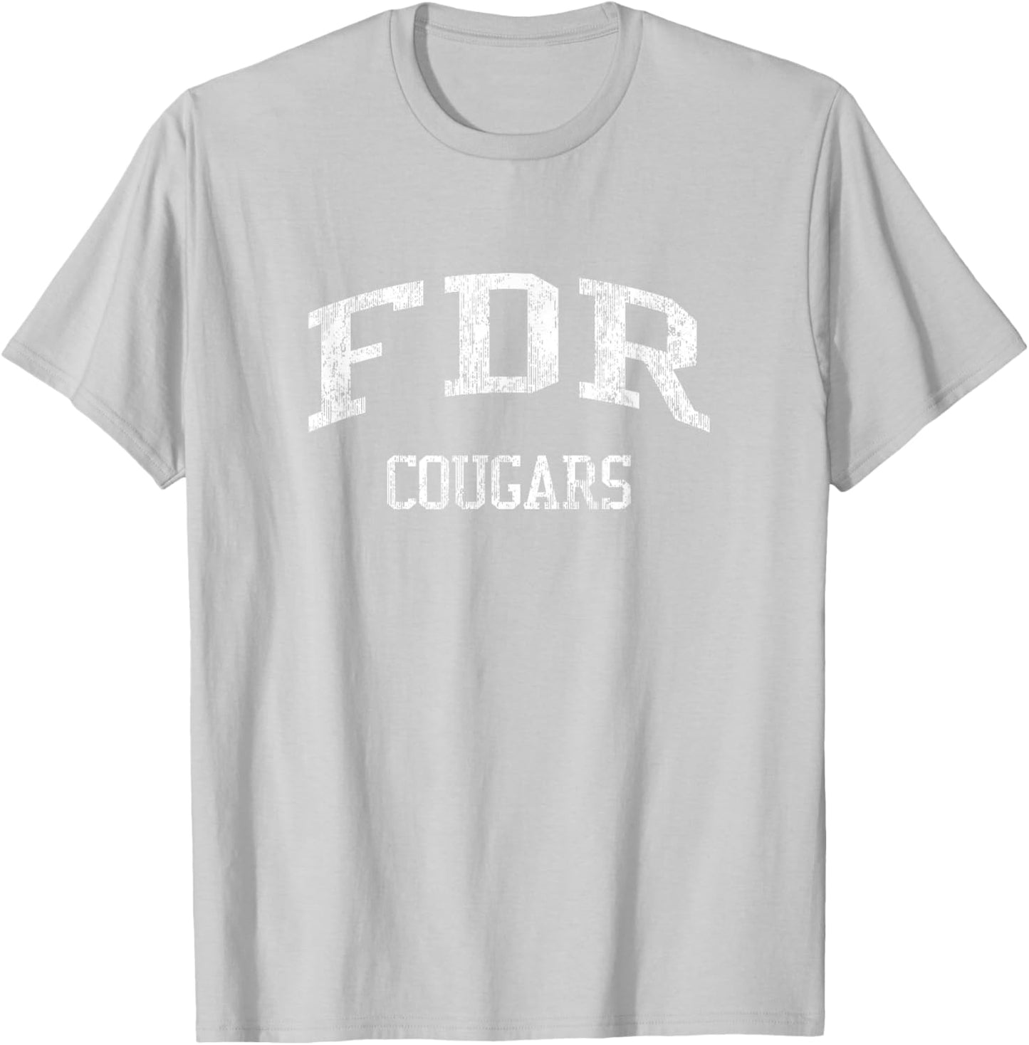 FDR High School HS Brooklyn NY Vintage Sports T-Shirt - T-Shirt | Ash