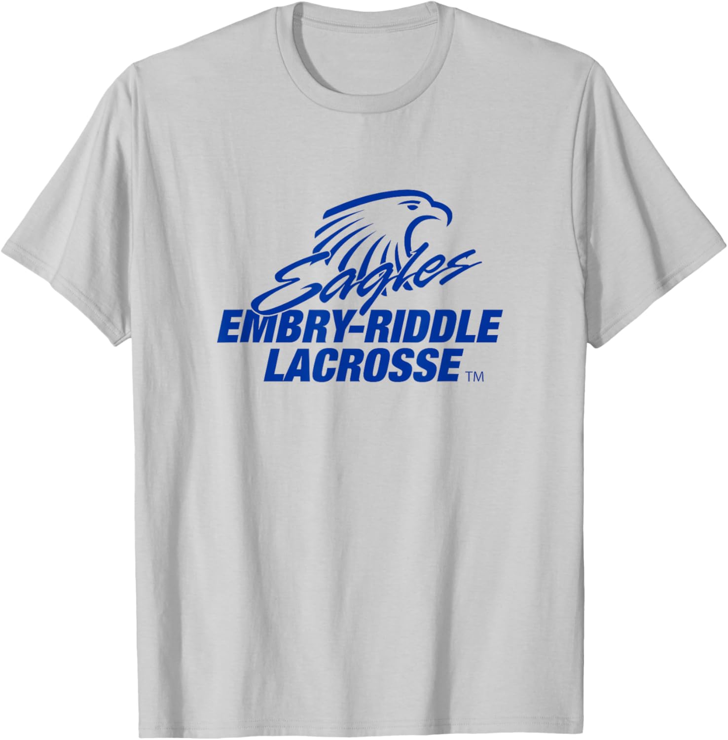 Embry-Riddle Eagles Lacrosse NCAA ER21 T-Shirt - T-Shirt | Ash