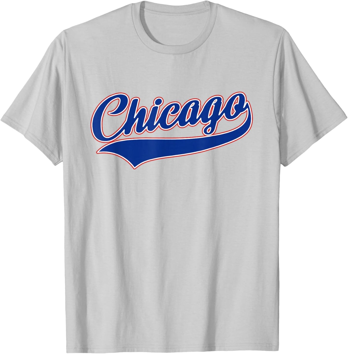 Chicago - Throwback Design - Classic T-Shirt - T-Shirt | Ash