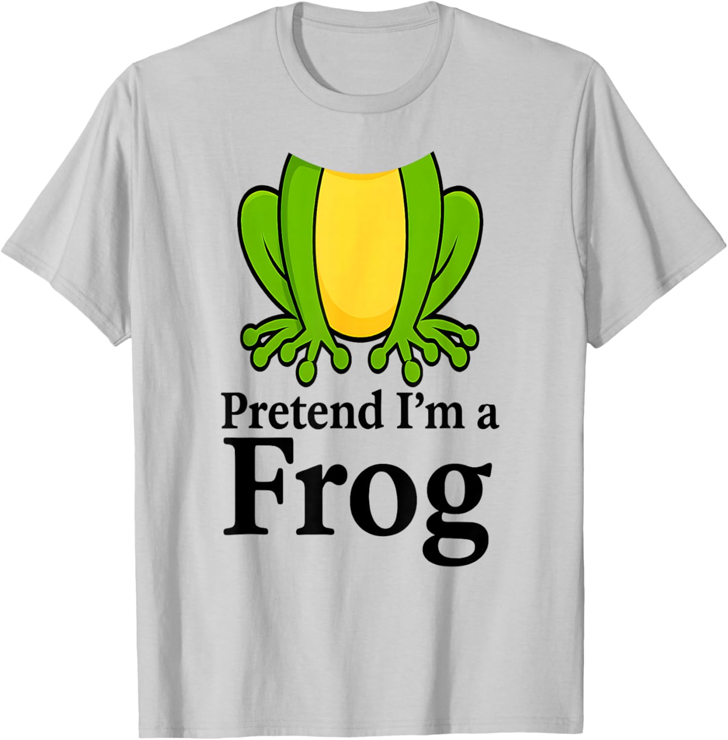Pretend I’m a Frog Costume Halloween T-Shirt - T-Shirt | Ash