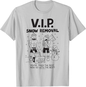 Diary of a Wimpy Kid V.I.P. Snow Removal T-Shirt - T-Shirt | Ash