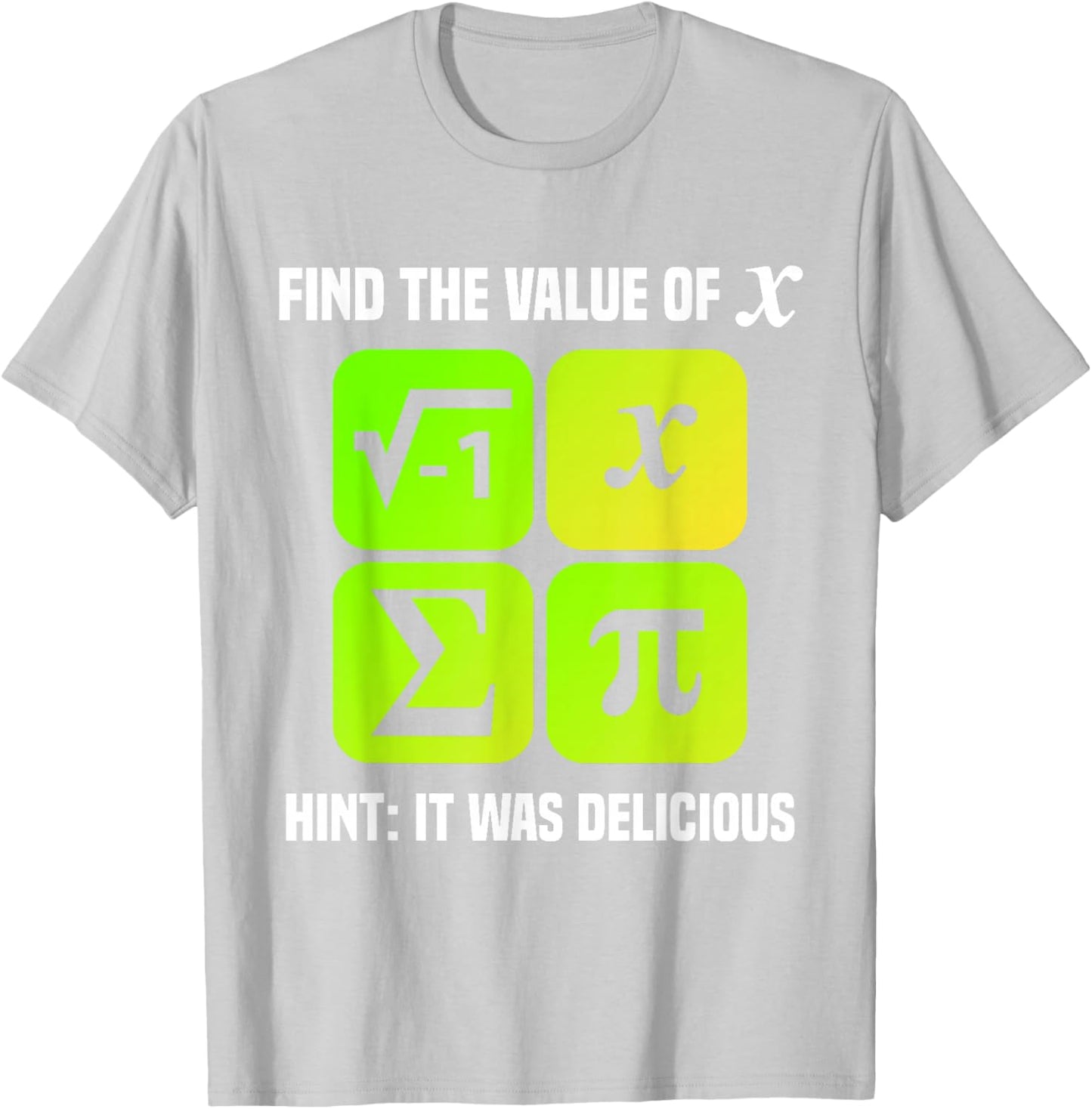 Pi Day I Ate Some Pie and It was Delicious Funny Math Puns T-Shirt - T-Shirt | Ash