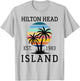 Summer Vibes Beach Sunset South Carolina Hilton Head Island T-Shirt - T-Shirt | Ash