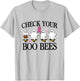 Check Your Boo Bees Funny Breast Cancer T-Shirt - T-Shirt | Ash
