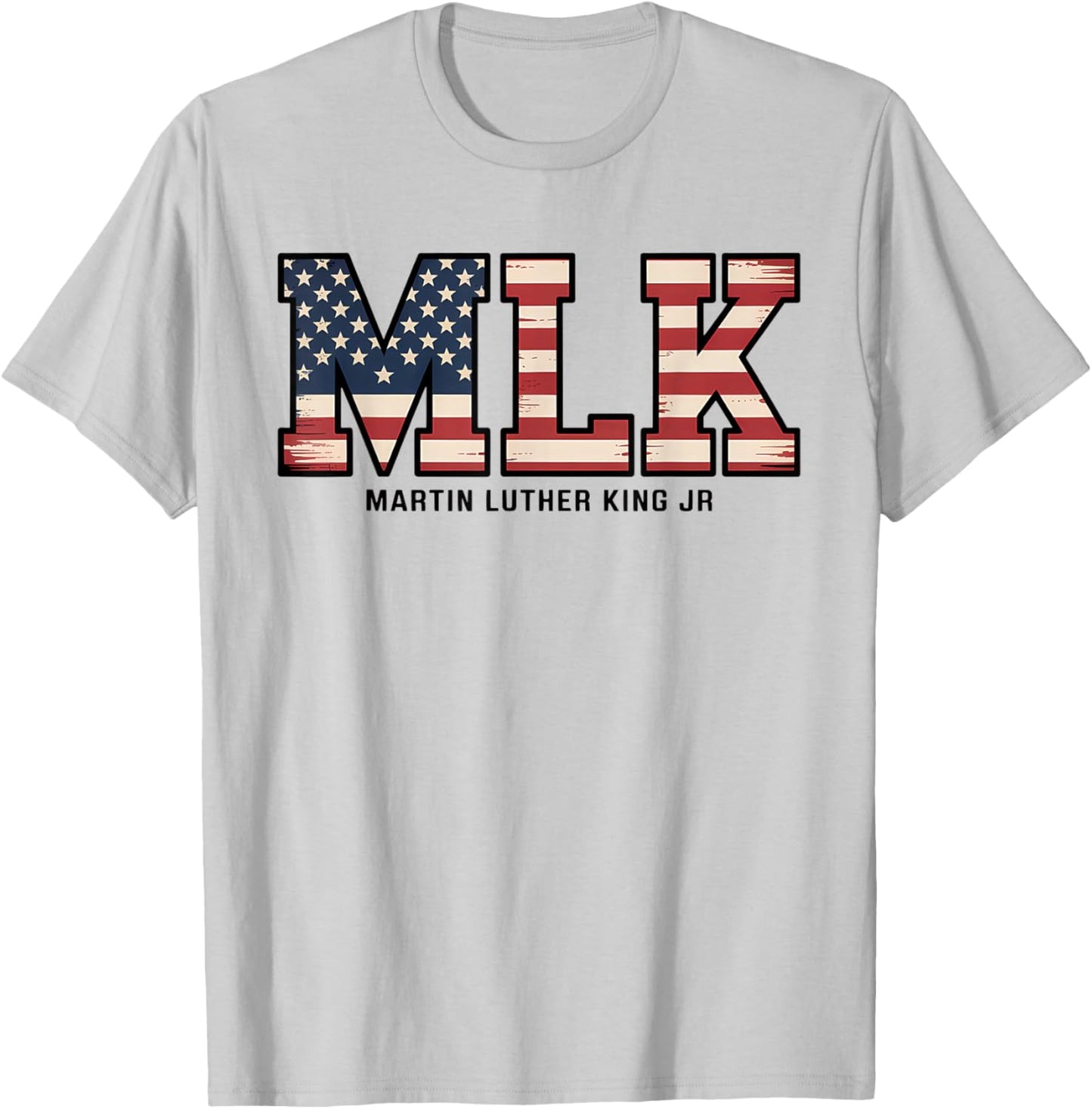 MLK Freedom Martin Luther King jr Day T-Shirt - T-Shirt | Ash