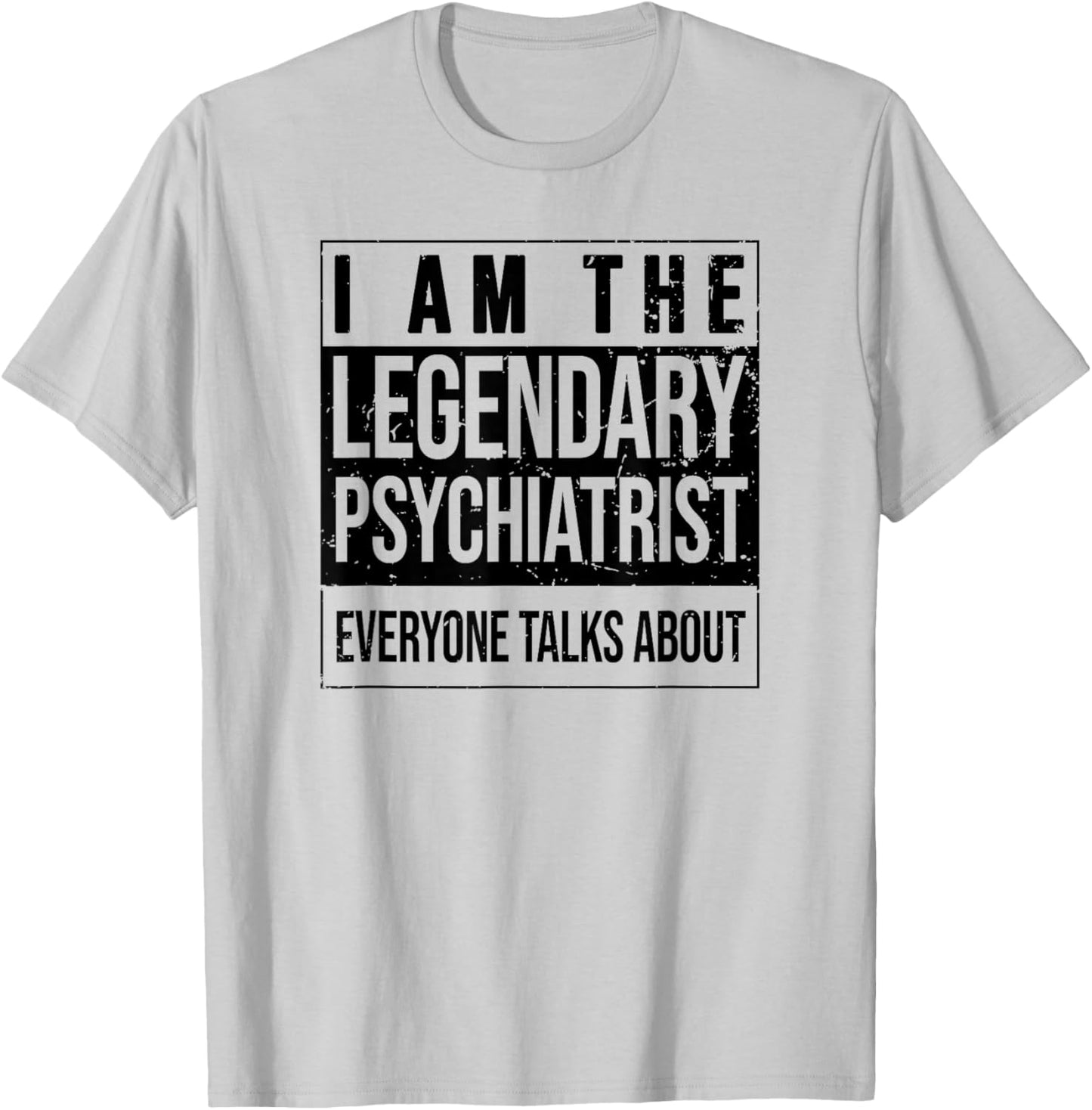 Psychiatrists Birthday Born Psychiatrist T-Shirt - T-Shirt | Ash