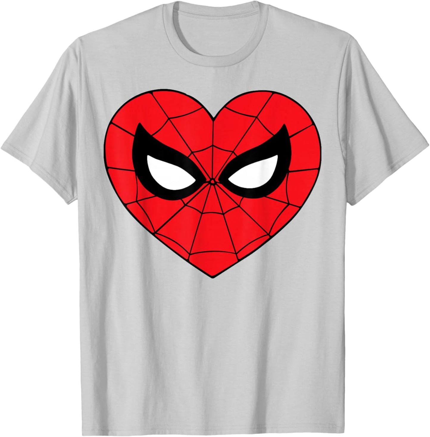 Marvel Comics Spider-Man Heart-Shaped Mask T-Shirt - T-Shirt | Ash