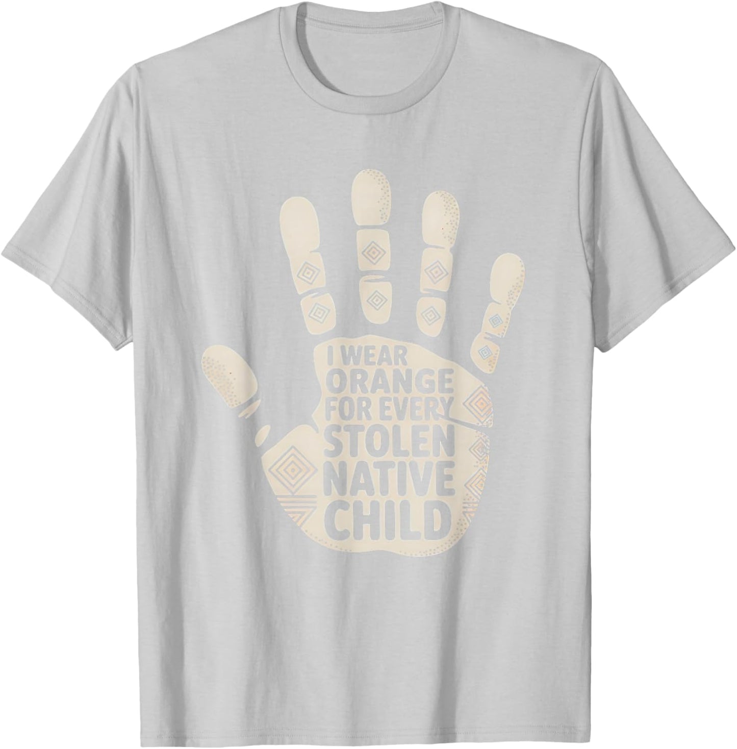 I Wear Orange for Every American Native Child Unity Day T-Shirt - T-Shirt | Ash