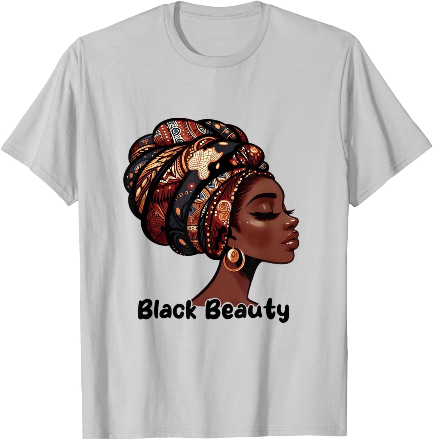 Black History Month Melanin Queen Strong Black Woman Pride T-Shirt - T-Shirt | Ash
